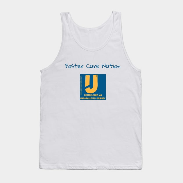 Podcast Logo Tank Top by FosterCareNation